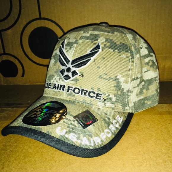 U.S. Air Force USAF Wings Navy Embroidered Cap. - Picture 2 of 4